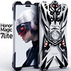 Suitable for Honor Magic7Pro metal mobile phone case, anti-fall Magic7RSR Porsche aluminum alloy protective cover, magnetic holder, ring, mechanical hard shell, mechanical hollow and thickened, trendy handsome man