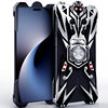 Suitable for Honor Magic7Pro metal mobile phone case, anti-fall Magic7RSR Porsche aluminum alloy protective cover, magnetic holder, ring, mechanical hard shell, mechanical hollow and thickened, trendy handsome man