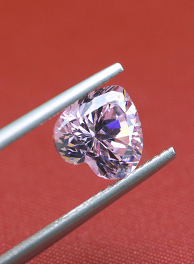 心形淡粉戒指爱心甜美首饰瑞士