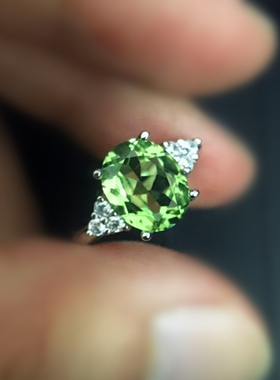 亚历山大变色宝石925防过敏同款