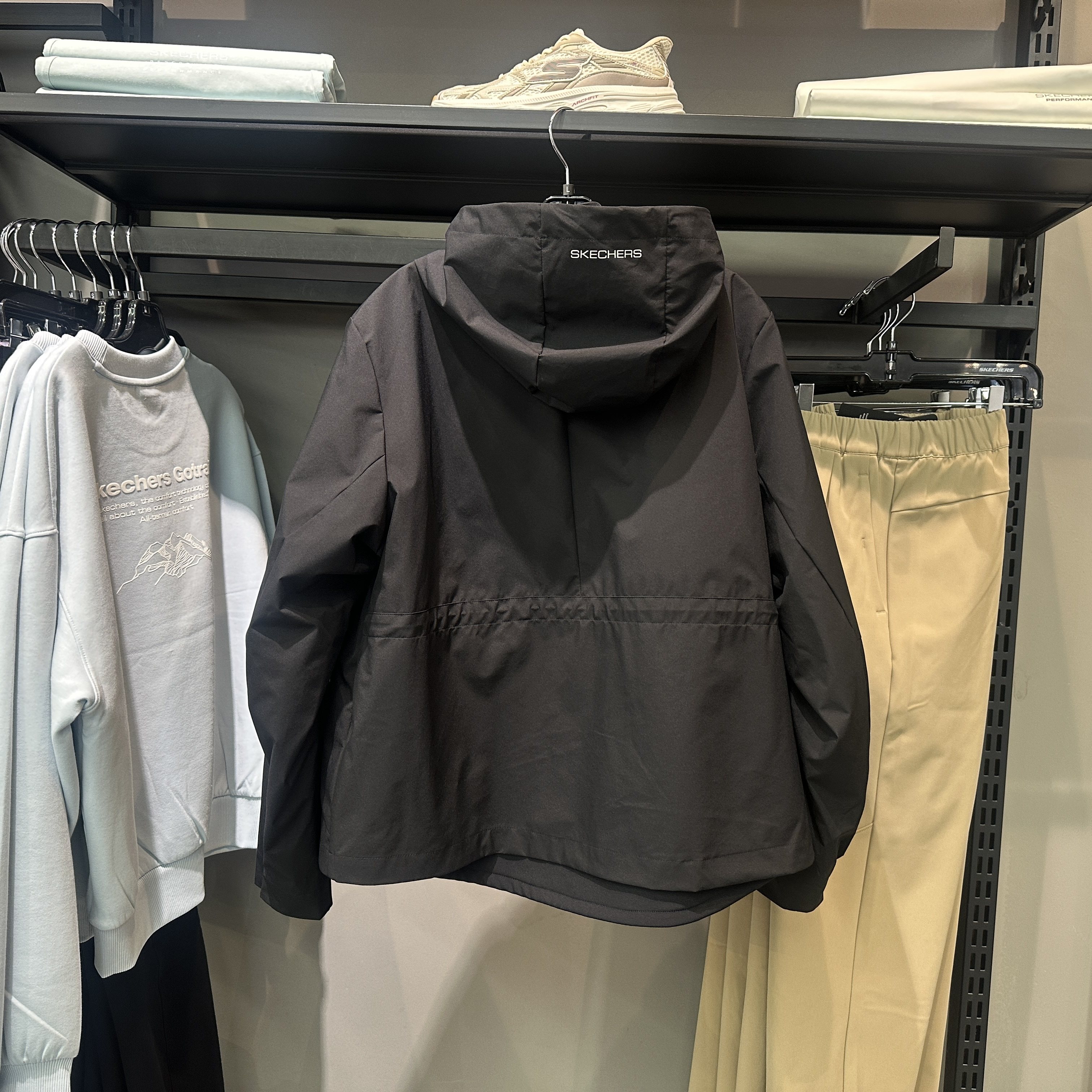 Skechers斯凯奇秋冬女款时尚舒适加绒连帽外套+梭织外套P425W177,淘宝优惠券,粉丝福利购,淘宝优惠卷