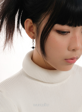 男女钛钢原创耳环耳夹防水防汗