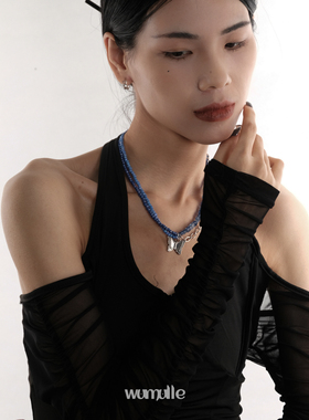 wumulle土酷少女晶石项链手链