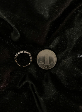 wumulle小雏菊戒指蹦迪街头土酷