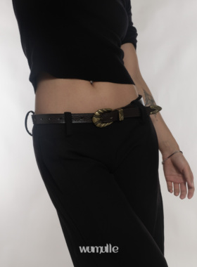 皮带wumulle百搭男女复古