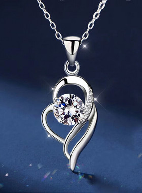 18k金项链女轻奢吊坠百搭时尚