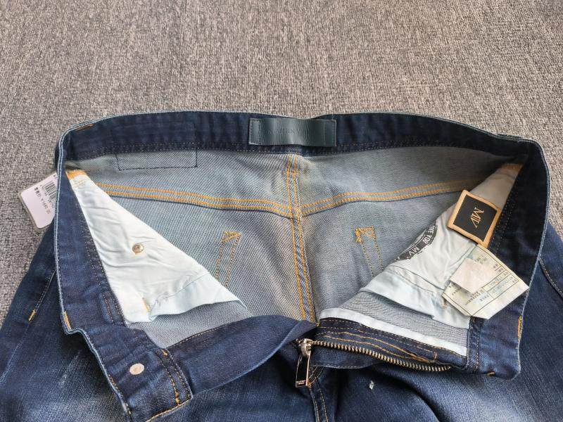 杰M系列秋冬款复古磨白挑花蓝男士牛仔裤博斯款 都市休闲合身版型,淘宝优惠券,粉丝福利购,淘宝优惠卷