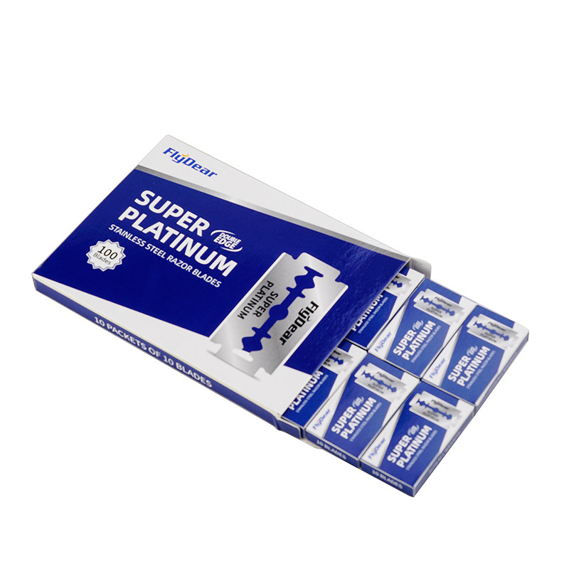 FLYDEAR双面刀片理发刀片飞帝老式剃须刀片刮胡修眉刮光头剃须刀,淘宝优惠券,粉丝福利购,淘宝优惠卷