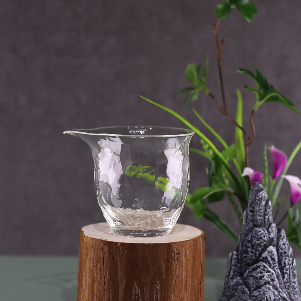 夏禾茶具新品玻璃公道杯高硼硅耐热茶海霜降冰起家用功夫茶分茶器 - 图2