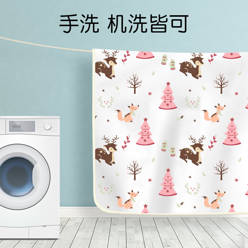 婴儿防水可洗纯棉1.8 m大号隔尿垫 shiada新安代隔尿床垫