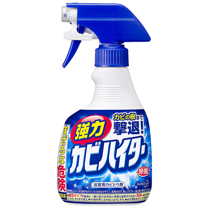 日本花王超强浴室墙面清洁剂墙壁除霉剂瓷砖去污剂强力清洁泡沫