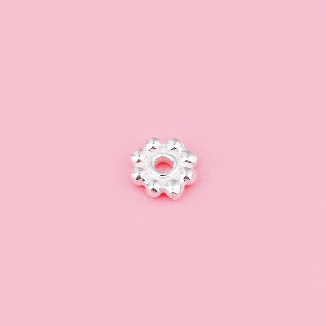 Sterling silver prayer beads handmade jewelry accessories