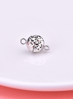 首饰连接扣编织配件材料镭射珠