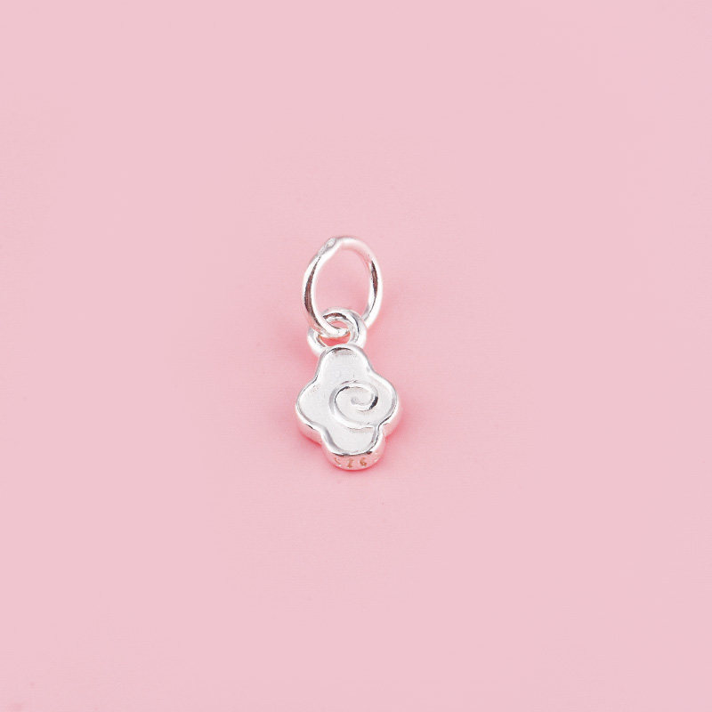 小花小鸭花朵祥云斑马鱼儿糖果五角星S925纯银编绳手工小滴溜配件,淘宝优惠券,粉丝福利购,淘宝优惠卷