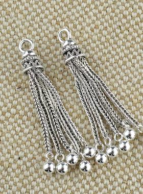 diy配件流苏手工串珠材料泰银