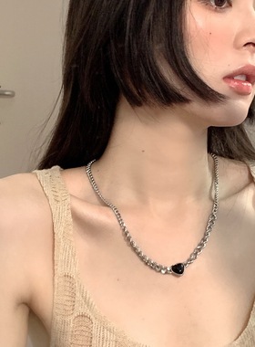 真理商店nana复古女黑色项链