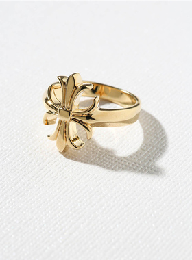 VanessaMooney鸢尾花十字架戒指