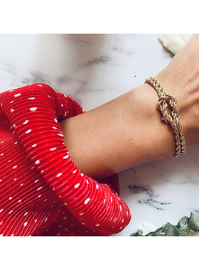 温莎手链小众珠宝麻花正品现货