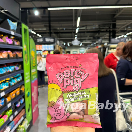 现货 英国M&S玛莎小猪佩奇软糖儿童零食糖果水果味橡皮糖可爱猪 - 图2