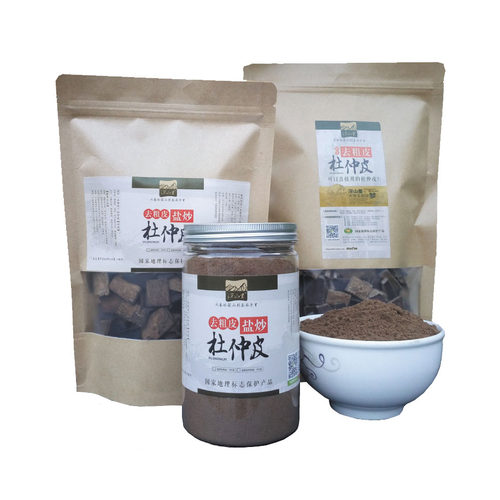 杜仲皮去粗皮杜仲皮略阳野杜仲粉产后月子泡茶盐炒杜仲熟杜仲泡酒 - 图3