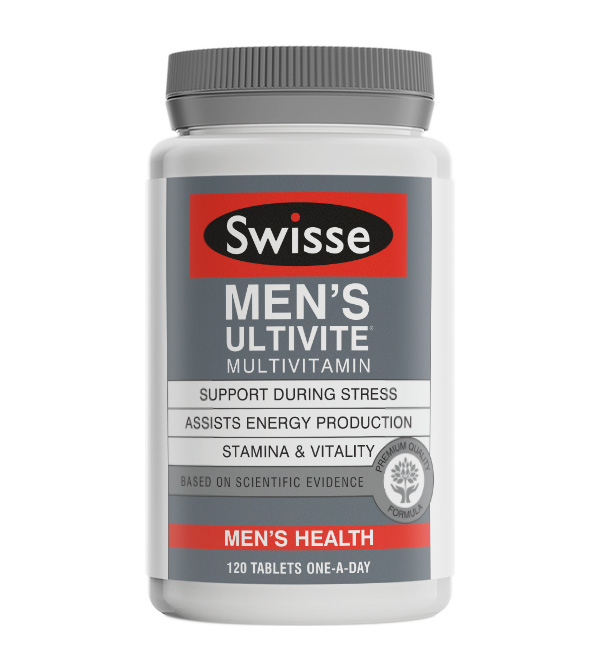 careplus海外旗舰店澳洲swisse男士复合维生素b族男性健身奶蓟草护肝熬夜必备保健品2