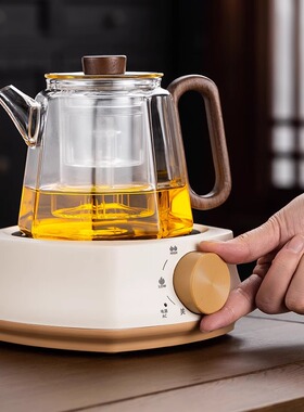 小型电热炉专用玻璃茶壶泡茶围炉