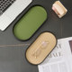 Oval leather pallet Nordic simple