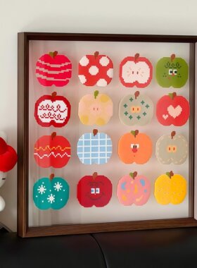 拼豆展示框透明相框入户