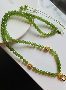 泰国佛牌链碧玉玉髓项链