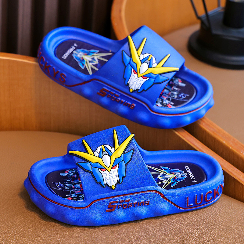 儿童凉拖鞋夏季卡通软底防滑居家洗澡浴室亲子男女大小宝宝亲子鞋