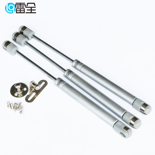 家具橱柜液压气动撑杆气弹簧申拉上翻保险箱撑杆100N120N150N包邮 - 图0