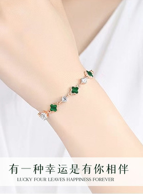 女款送女友999足银小众孔雀石