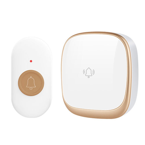 聋哑老人闪光门铃家用无线大音量免插电远距离电子遥控提醒呼叫器 - 图3