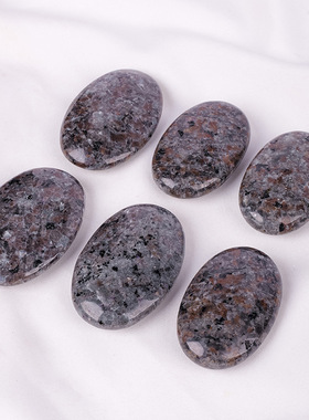 天然水晶火焰石把玩水晶原石打磨热敷石瑜伽按摩石鱼缸装饰石