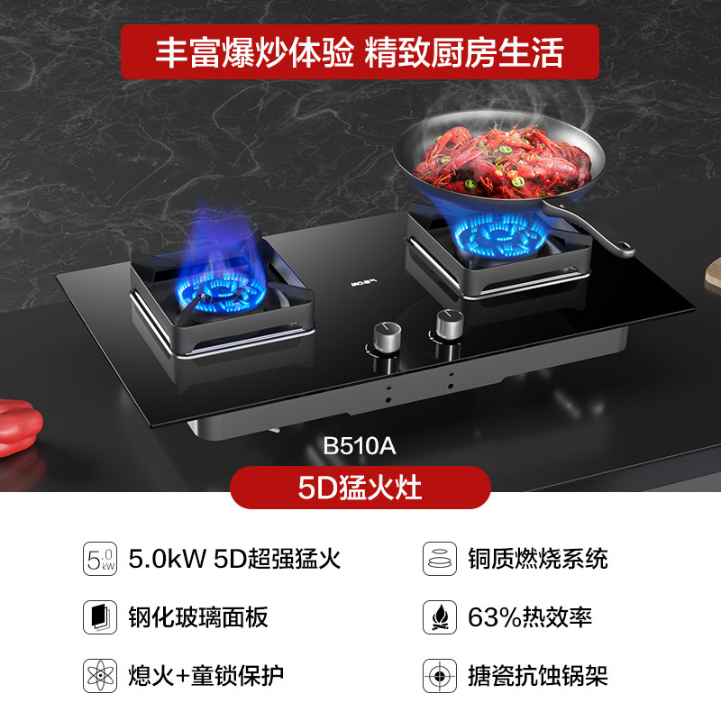 【新品双腔】老板名气抽油烟机煤气灶 名气电器烟灶消套装