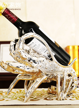 欧式风创意红酒架客厅摆件工艺品