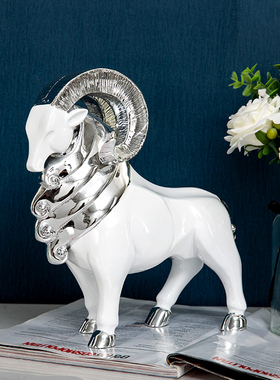 欧式风生肖玄关创意软装工艺品