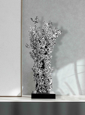 招财客厅摆件金银现代简约