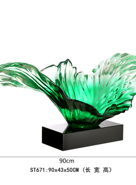 透明树脂雕塑桌面现代空间工艺品