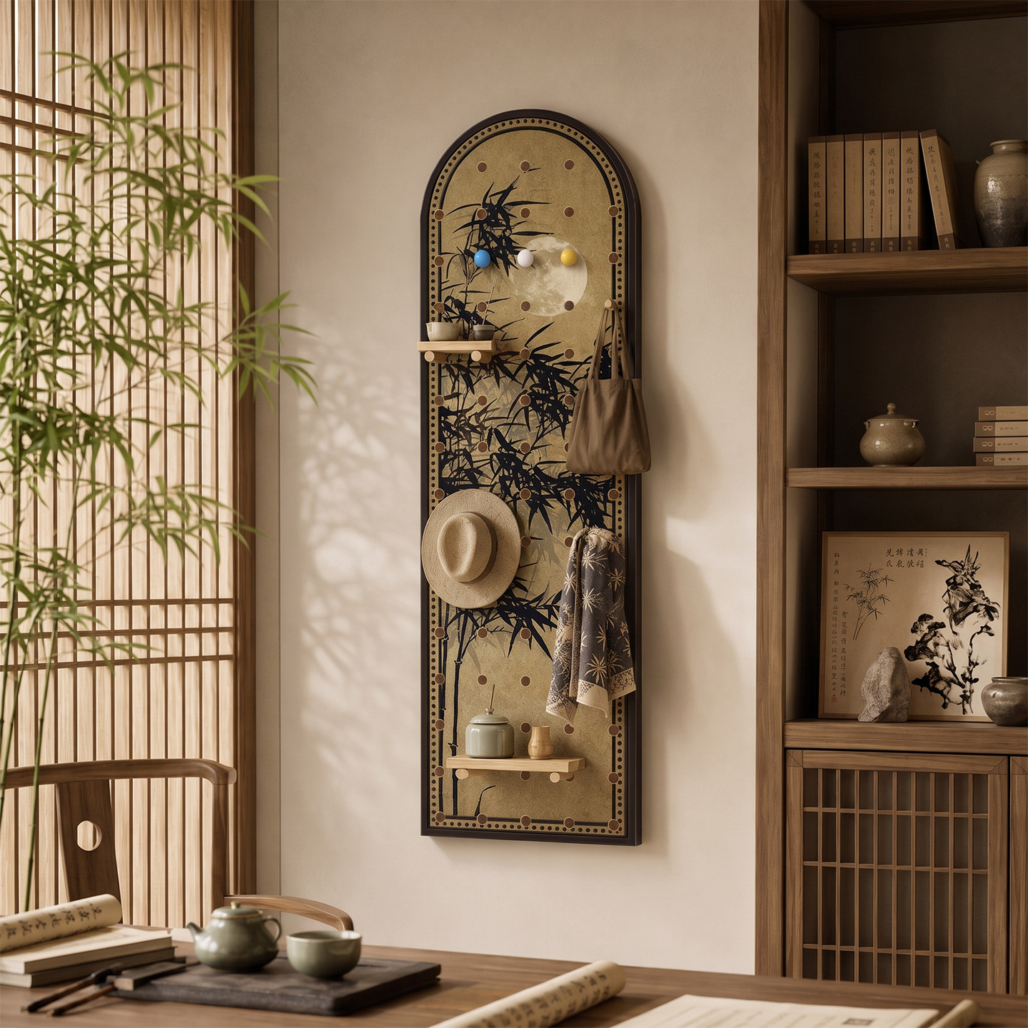 Solid wood hole board supports size and screen customization