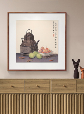 餐厅禅意奶茶店装饰画