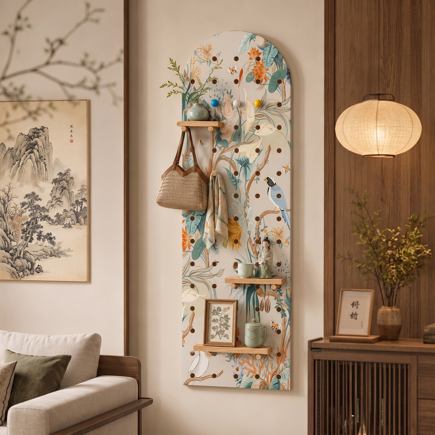 Solid wood hole board supports size and screen customization