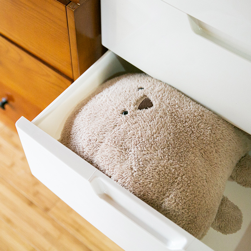 爱丽思收纳柜抽屉式日本塑料置物柜爱丽丝儿童衣柜宝宝储物五斗柜 - 图2