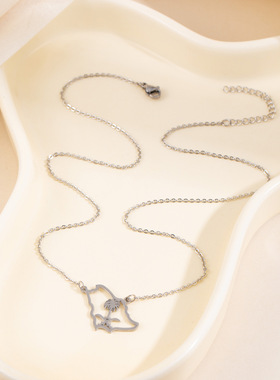 时尚民族风格情侣甜蜜符号项链