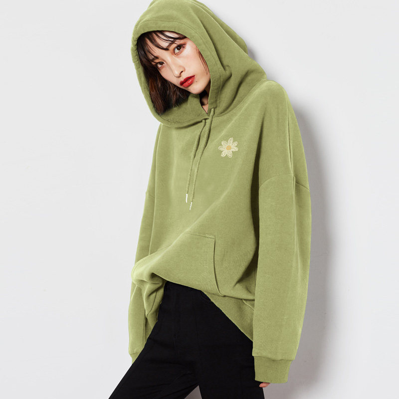 唐狮小雏菊2021春秋新款连帽卫衣 唐狮喜之乐卫衣/绒衫