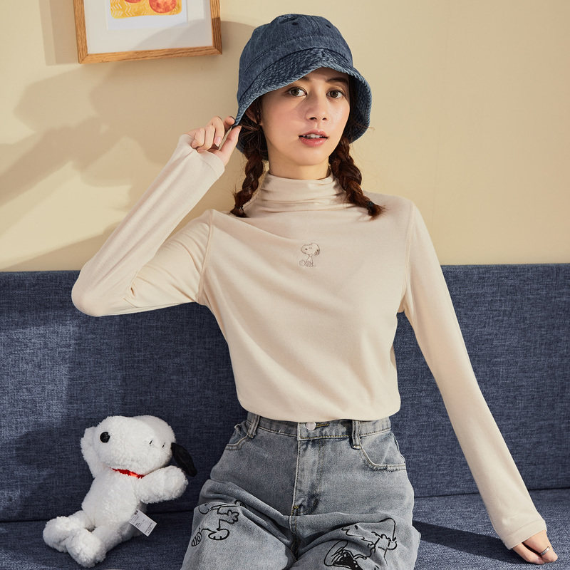 【史努比】唐狮2020秋冬季新款打底衫 唐狮天悦毛针织衫