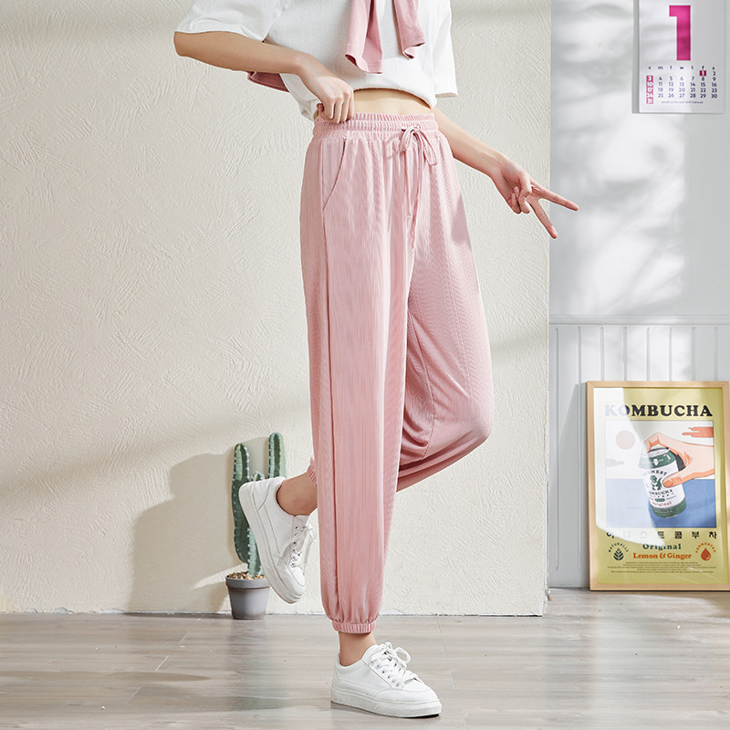 唐狮2022夏季新款冰丝裤休闲长裤 唐狮休闲裤