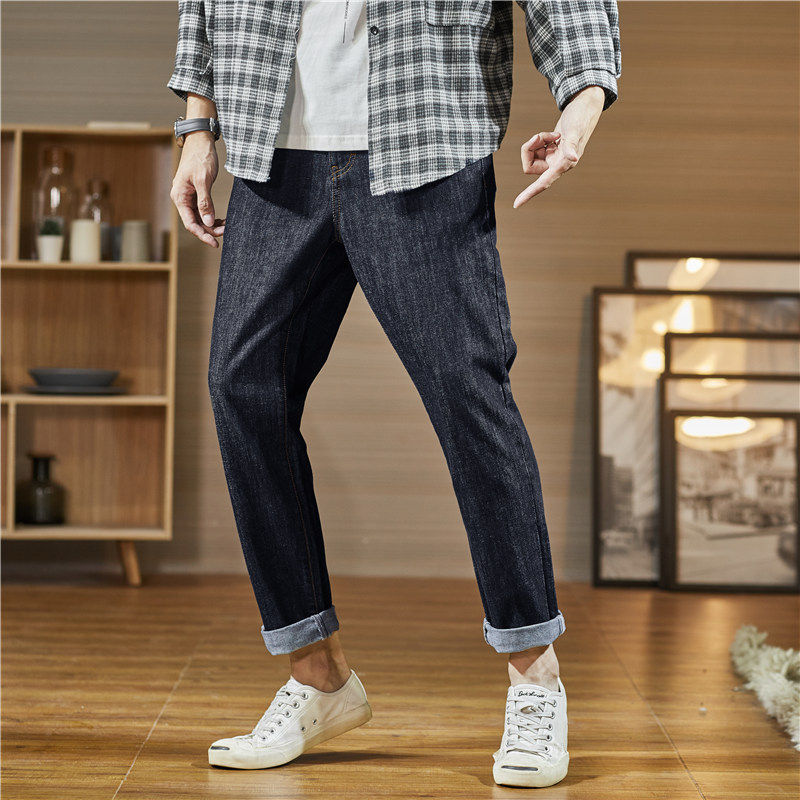 唐狮官方旗舰店2020春秋季男牛仔裤 唐狮天悦牛仔裤