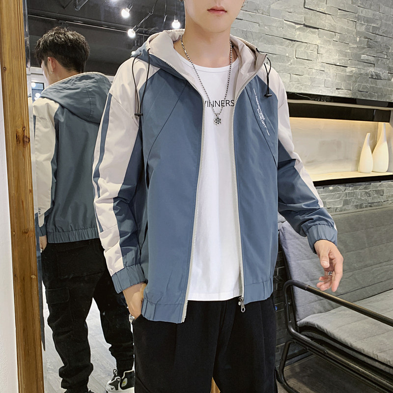 唐狮男生2021秋新款韩版宽松夹克 唐狮喜之乐夹克