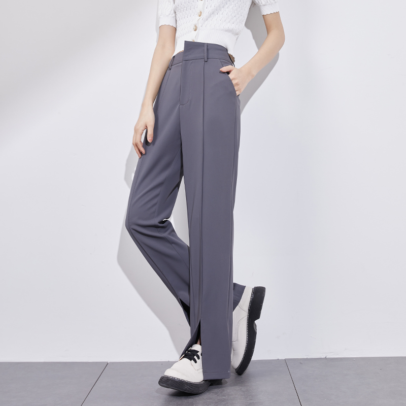 11点官补4到手95.9!唐狮休闲裤女窄版西装裤